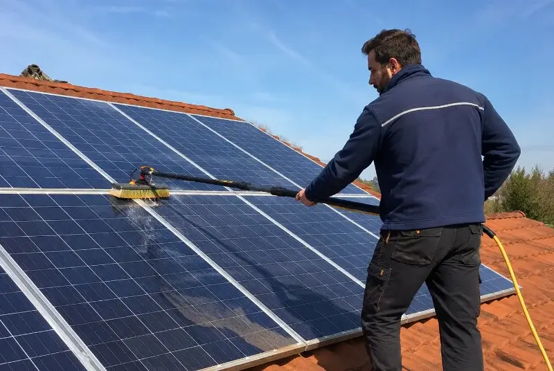 Nettoyage et entretien de panneaux solaires à Aspères