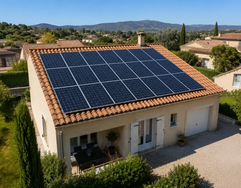 Prime à l'autoconsommation panneaux solaires Aspères — aide financière de l'État